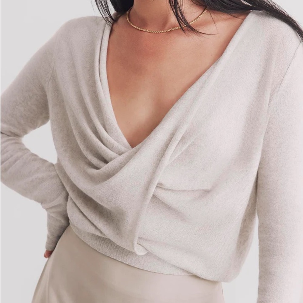 *****ISO!!!***** Johari Cashmere Wrap Sweater by Splendid
